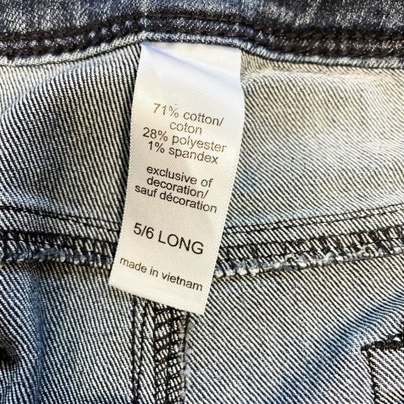 Maurices Women's Mid Rise Medium Wash Skinny Stretch Blue Denim Jeans Size 5/6L - Picture 5 of 8